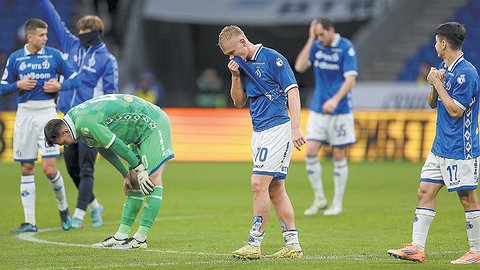 Бело-голубая тоска: «Динамо» вновь провалилось